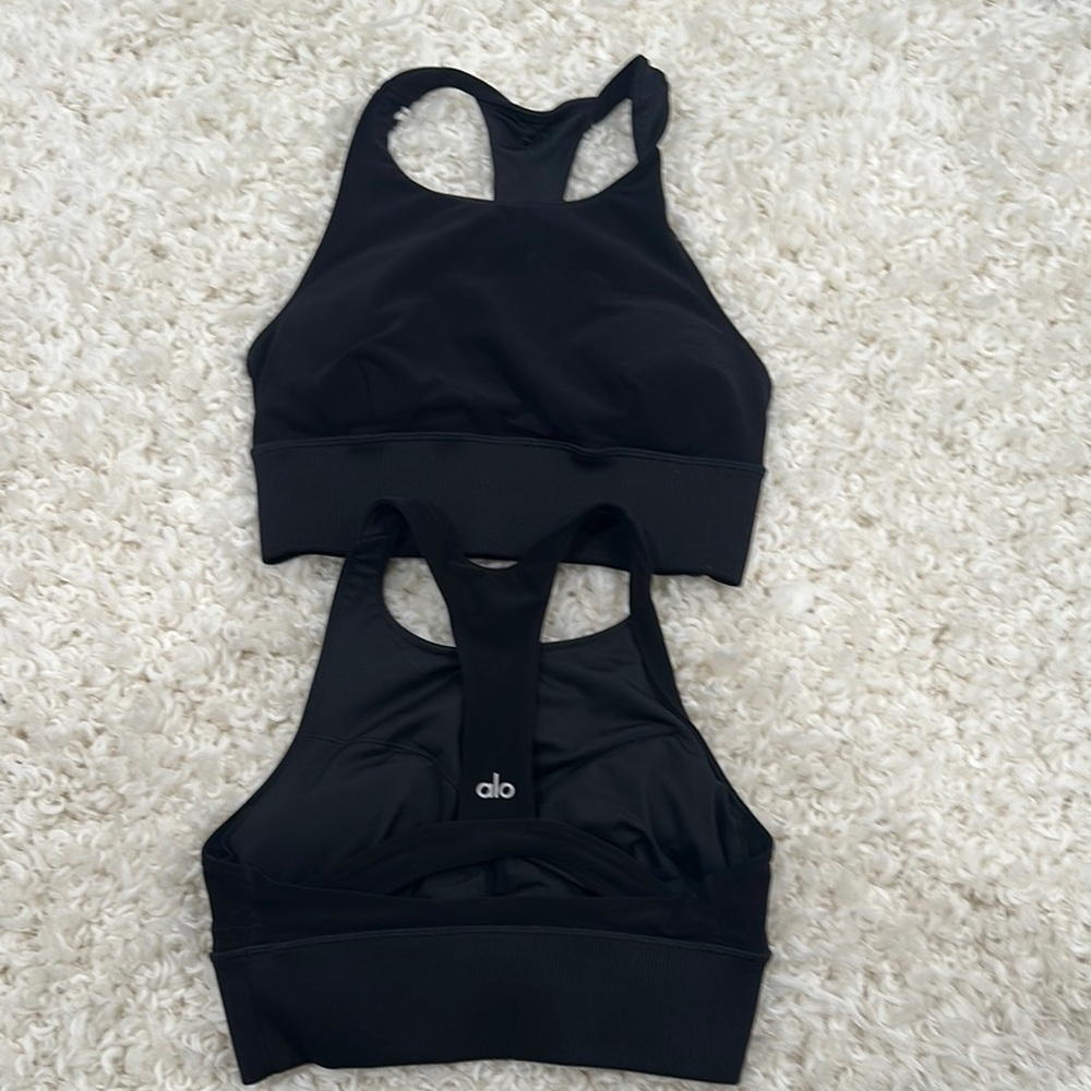 ALO Yoga Black Sports Bra